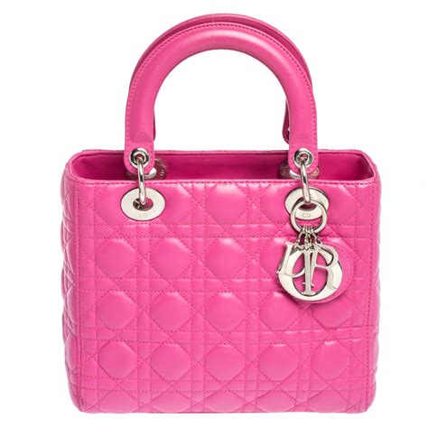 new lady dior pink patent leather medium bag|lady dior bag.